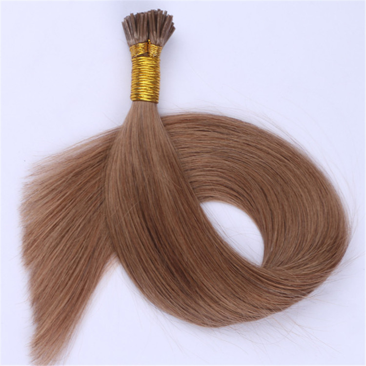 china i tip human hair extension factory QM045